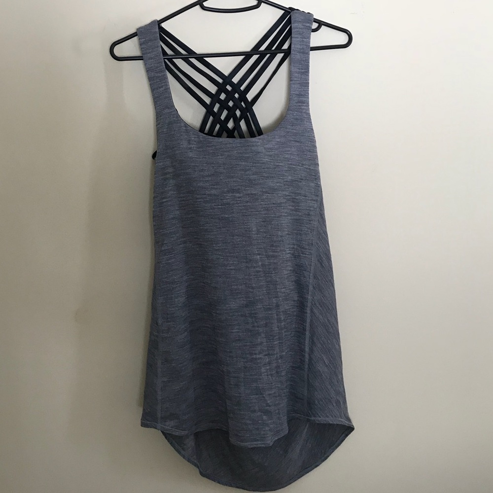 Lululemon Low Back Tank w/Bra